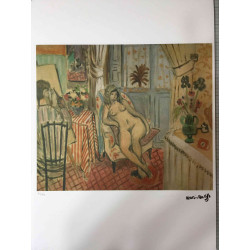 Litografía Henri Matisse off set 50x70 cm certificada