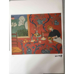 Henri Matisse Lithografie off set 50x70 cm gecertificeerd