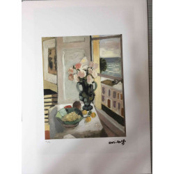 Litografía Henri Matisse off set 50x70 cm certificada