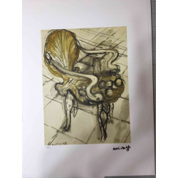 Henri Matisse Lithografie off set 50x70 cm gecertificeerd