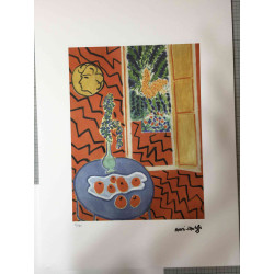 Litografía Henri Matisse off set 50x70 cm certificada