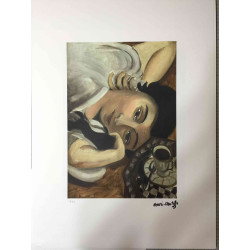 Henri Matisse Lithografie off set 50x70 cm gecertificeerd