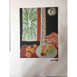 Henri Matisse Lithografie off set 50x70 cm gecertificeerd
