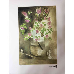 Litografía Henri Matisse off set 50x70 cm certificada