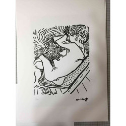 Litografía Henri Matisse off set 50x70 cm certificada