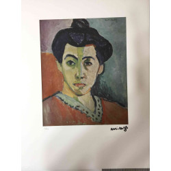 Litografía Henri Matisse off set 50x70 cm certificada