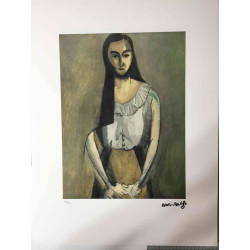 Litografía Henri Matisse off set 50x70 cm certificada