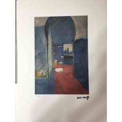 Litografía Henri Matisse off set 50x70 cm certificada