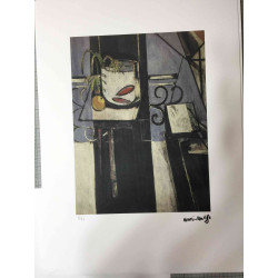 Litografía Henri Matisse off set 50x70 cm certificada