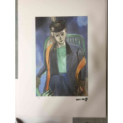 Henri Matisse Lithografie off set 50x70 cm gecertificeerd