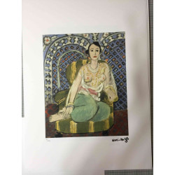 Henri Matisse Lithografie off set 50x70 cm gecertificeerd