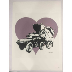 Banksy Lithografie offset 50x70 cm POW-editie