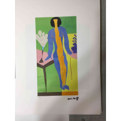 Henri Matisse Lithografie off set 50x70 cm gecertificeerd