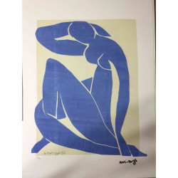 Henri Matisse Lithografie off set 50x70 cm gecertificeerd