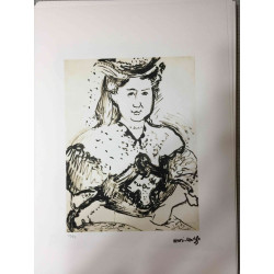 Henri Matisse Lithografie off set 50x70 cm gecertificeerd