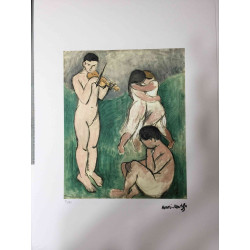 Henri Matisse Lithografie off set 50x70 cm gecertificeerd