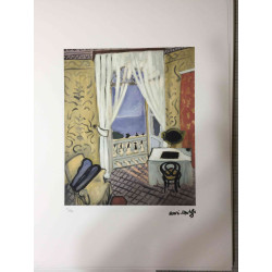 Litografía Henri Matisse off set 50x70 cm certificada