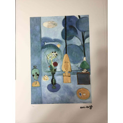 Litografía Henri Matisse off set 50x70 cm certificada