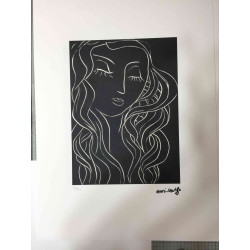 Litografía Henri Matisse off set 50x70 cm certificada