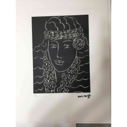 Litografía Henri Matisse off set 50x70 cm certificada
