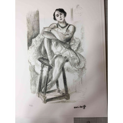 Litografía Henri Matisse off set 50x70 cm certificada