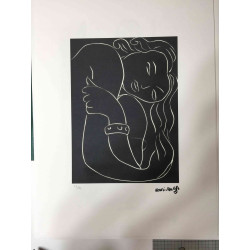 Henri Matisse Lithografie off set 50x70 cm gecertificeerd