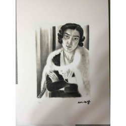 Litografía Henri Matisse off set 50x70 cm certificada