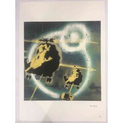 Banksy Lithografie offset 50x70 cm POW-editie