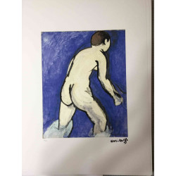 Henri Matisse Lithografie off set 50x70 cm gecertificeerd