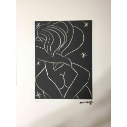 Litografía Henri Matisse off set 50x70 cm certificada