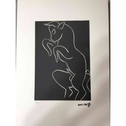 Henri Matisse Lithografie off set 50x70 cm gecertificeerd
