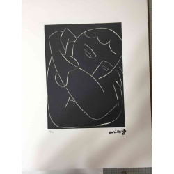 Litografía Henri Matisse off set 50x70 cm certificada