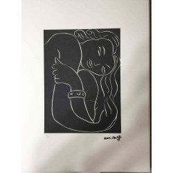 Litografía Henri Matisse off set 50x70 cm certificada