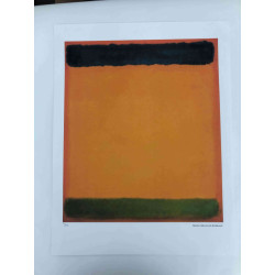 Mark Rothko Litografia off set 50x65 cm certificat