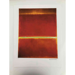 Mark Rothko Litografia off set 50x65 cm certificat