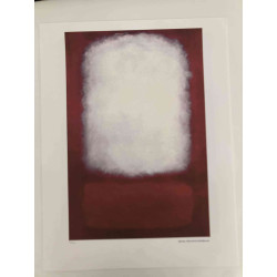 Mark Rothko Litografia off set 50x65 cm certificat