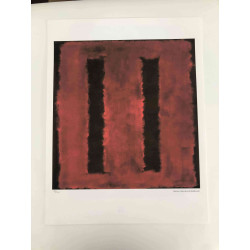 Mark Rothko Litografia off set 50x65 cm certificat