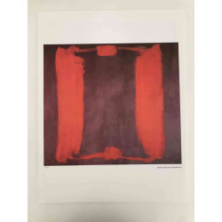 Mark Rothko Litografia off set 50x65 cm certificat