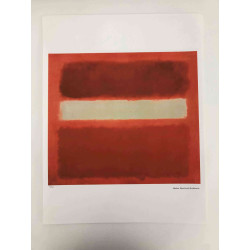 Mark Rothko Litografia off set 50x65 cm certificat