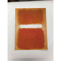 Mark Rothko Lithografie off set 50x65 cm gecertificeerd