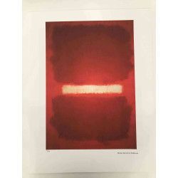 Mark Rothko Lithografie off set 50x65 cm gecertificeerd