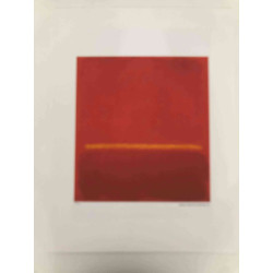Mark Rothko Litografia off set 50x65 cm certificat