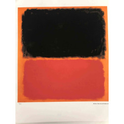 Mark Rothko Litografia off set 50x65 cm certificat