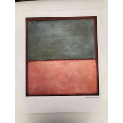 Mark Rothko Litografia off set 50x65 cm certificat