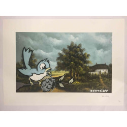 Banksy Lithografie offset 50x70 cm POW-editie