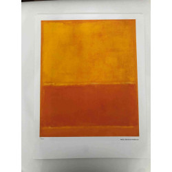 Mark Rothko Lithografie off set 50x65 cm gecertificeerd