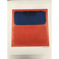 Mark Rothko Lithografie off set 50x65 cm gecertificeerd