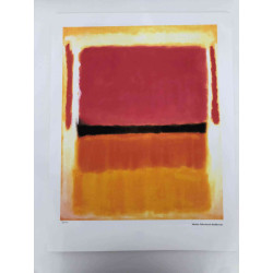 Mark Rothko Litografia off set 50x65 cm certificat