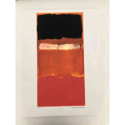 Mark Rothko Litografia off set 50x65 cm certificat