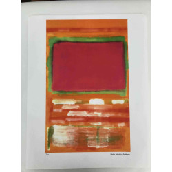 Mark Rothko Litografia off set 50x65 cm certificat